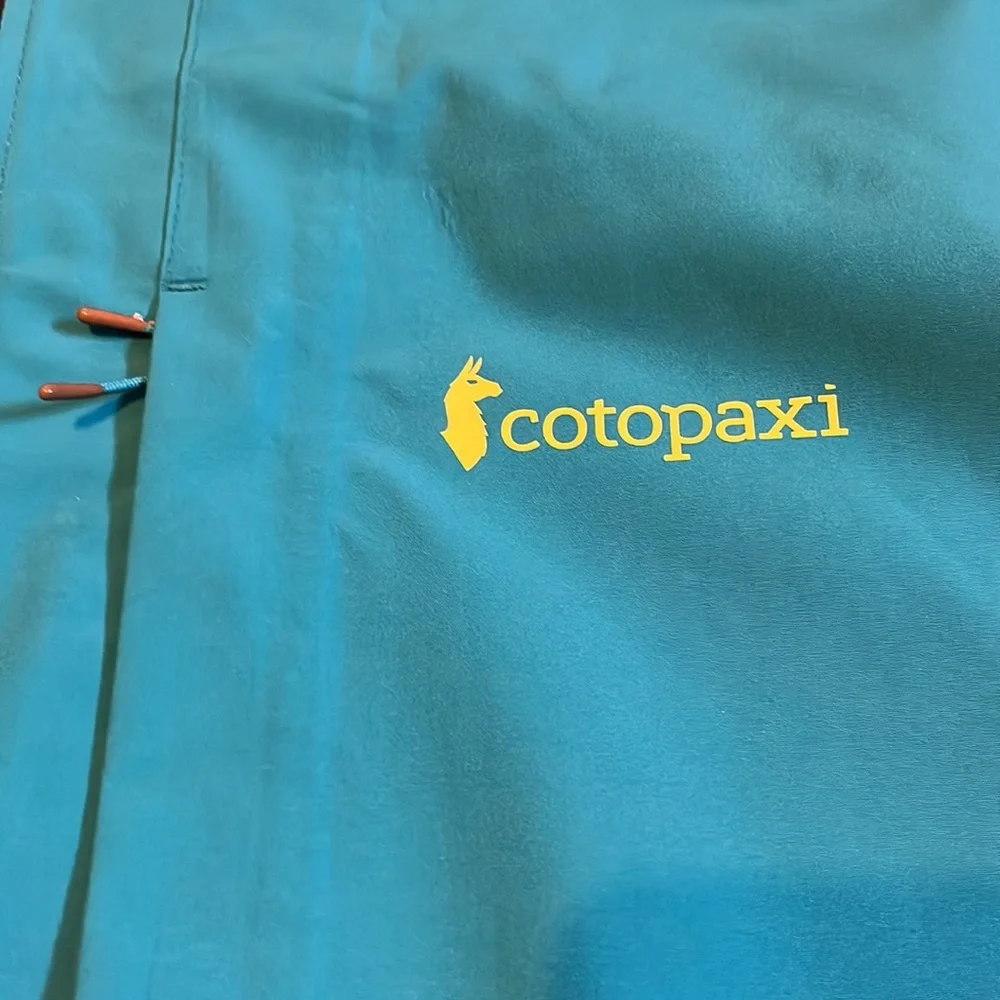 Cotopaxi Cielo Rain Jacket “Mineral Blue” Mens XL NWT - Picture 4 of 11